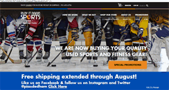 Desktop Screenshot of playitagainsportsdedham.com